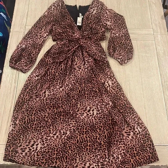 Anthropologie Ranna Gill leopard dress - Picture 5 of 16